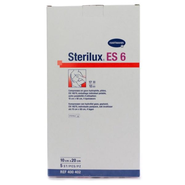 STERILUX ES6-10x20cm 12l.st.  5x1 p/s