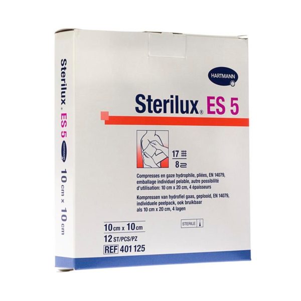 STERILUX ES5-10x10cm 8l.st.   12x1 p/s