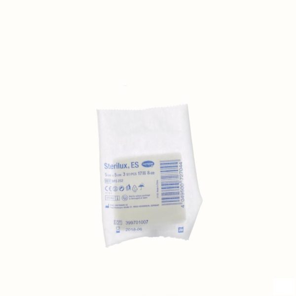 STERILUX ES  5x5cm 8l.st.     50x3 p/s