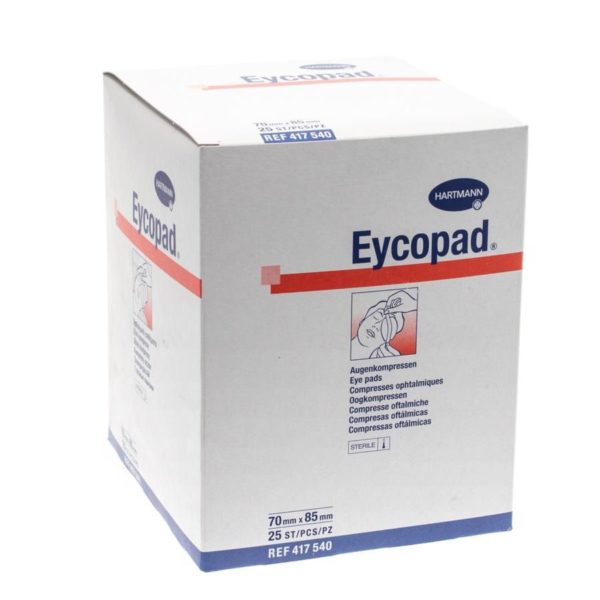EYCOPAD  70x85mm st.          25 p/s