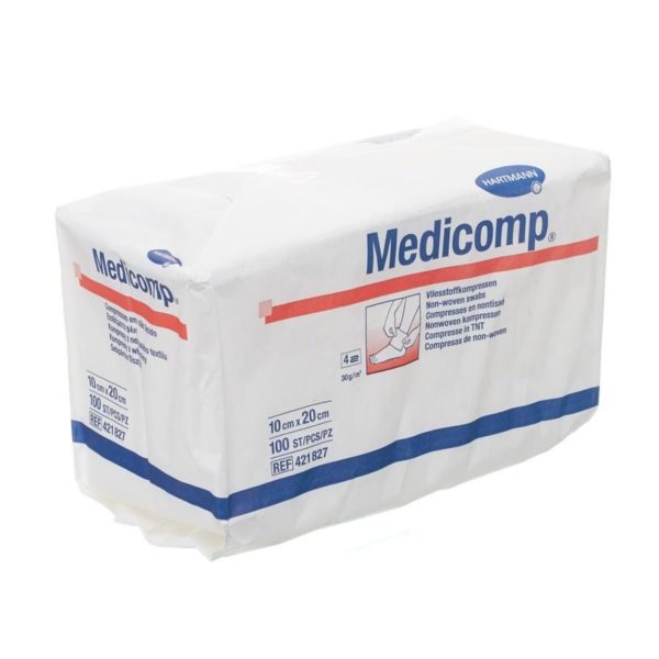 MEDICOMP 10x20cm  4l. nst.    100 p/s