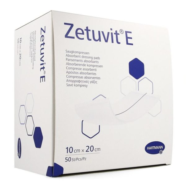 ZETUVIT E  10x20cm  nst.      50 p/s
