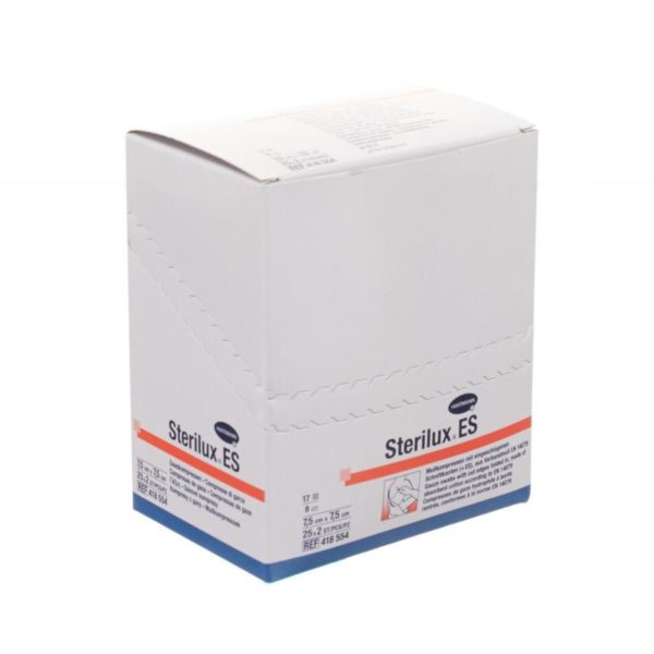 STERILUX ES 7,5x7,5cm 8l. st. 25x2 p/s