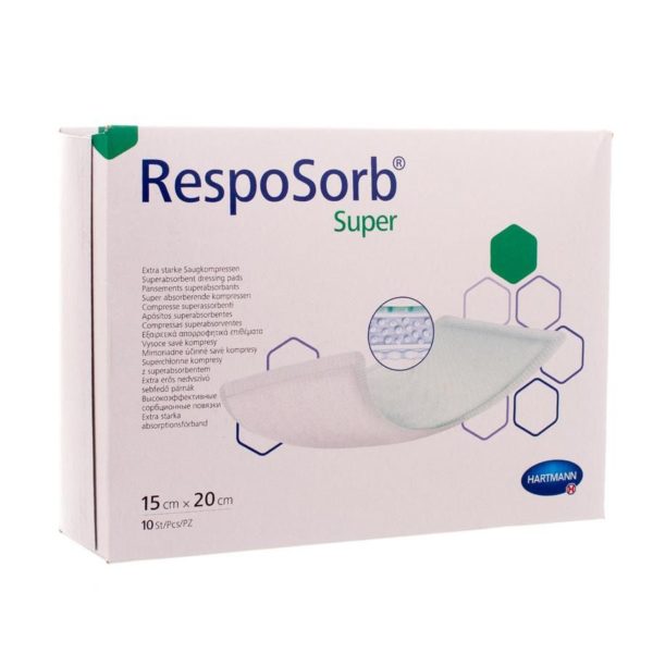 RESPOSORB Super 15x20cm       10 p/s