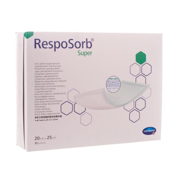 RESPOSORB Super 20x25cm       10 p/s