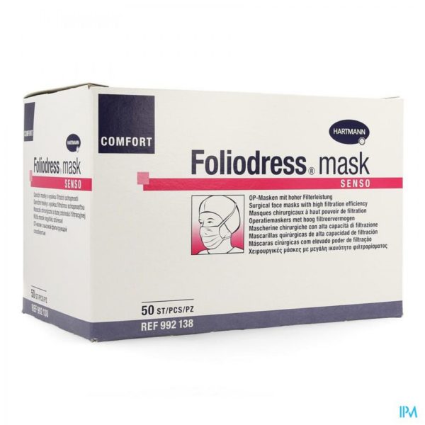 FOLIODRESS mask senso groen   50 p/s