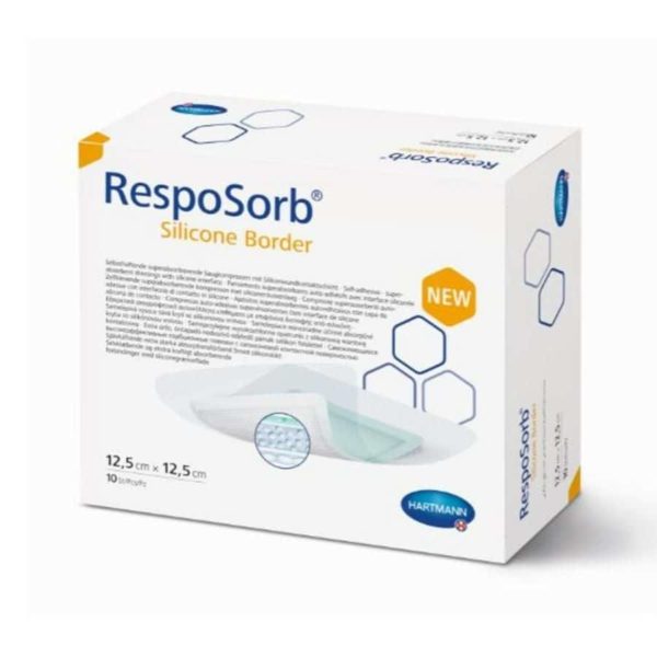 RespoSorb Silicone Border 12,5x12,5cm 10 p/s