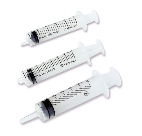 TERUMO SPUIT DRIEDELIG - 10ML ZONDER NAALD - LUER EXCENTRISCH - 100 stuks