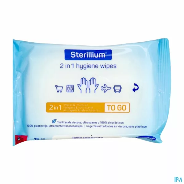 Sterillium 2in1 hygiene wipes ES/BE
