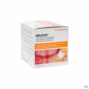Melolin Kp Ster 5x 5cm 25 66030260