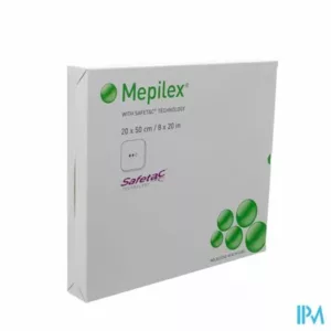 Mepilex Schuimverb Sil Abs Ster 20x50cm 2 294500