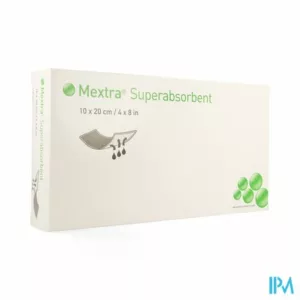 Mextra Superabsorbent Nf 10,0x20,0cm 10 610720