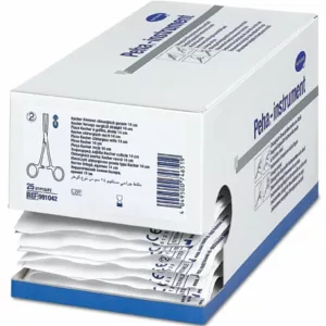 Halsted Mosquito klem gebogen 12,5cm 25 p/s