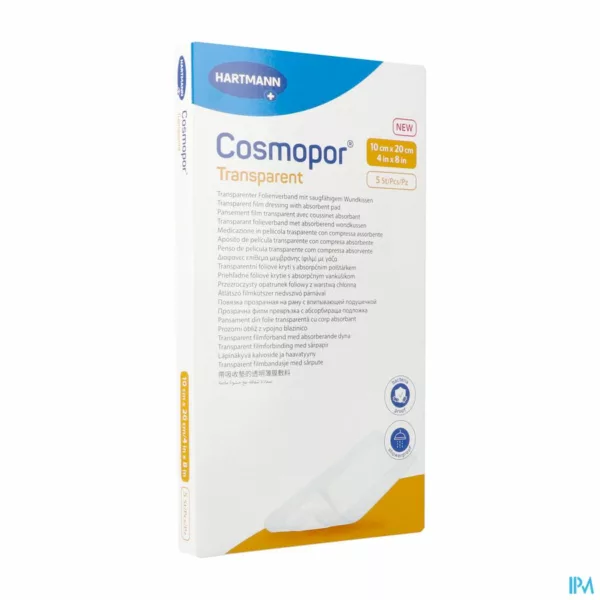 COSMOPOR TRANSPARENT 10x20 cm 5 p/s