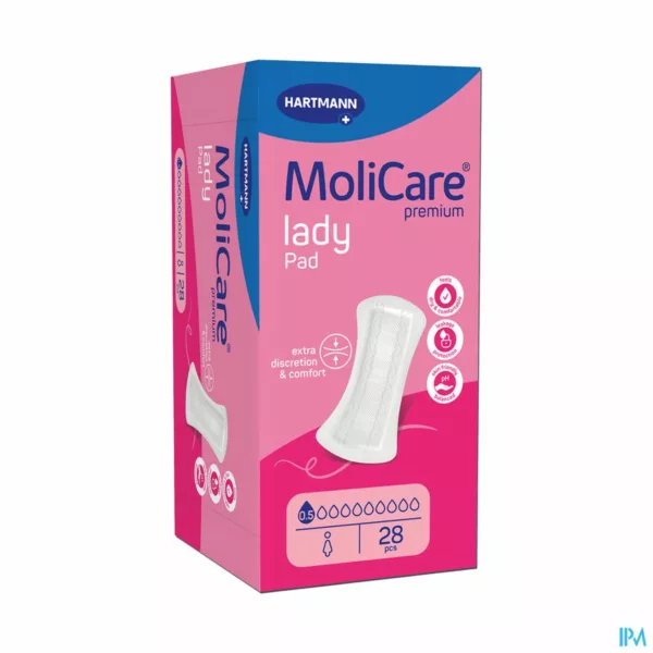 Molicare Premium lady pad 0,5drops 28 p/s