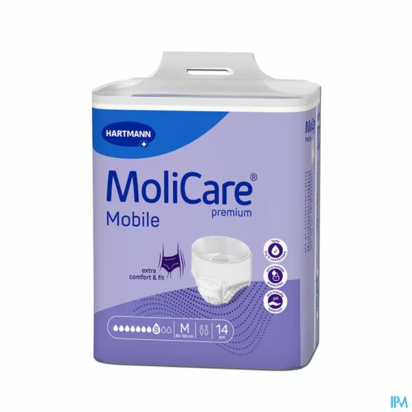 Molicare Premium Mobile 8dr M   14 p/s