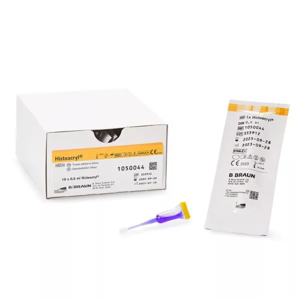 HISTOACRYL WEEFSELLIJM BLAUW AMP 5X0,5ML 1050052