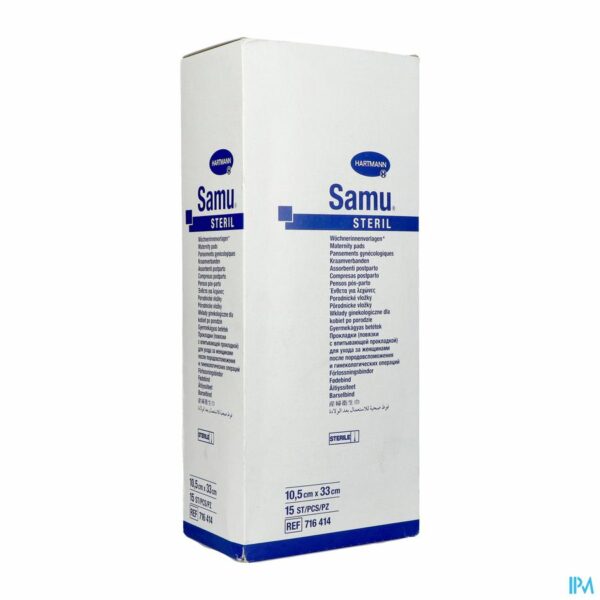Samu steriel kraamverband     15x1 p/s