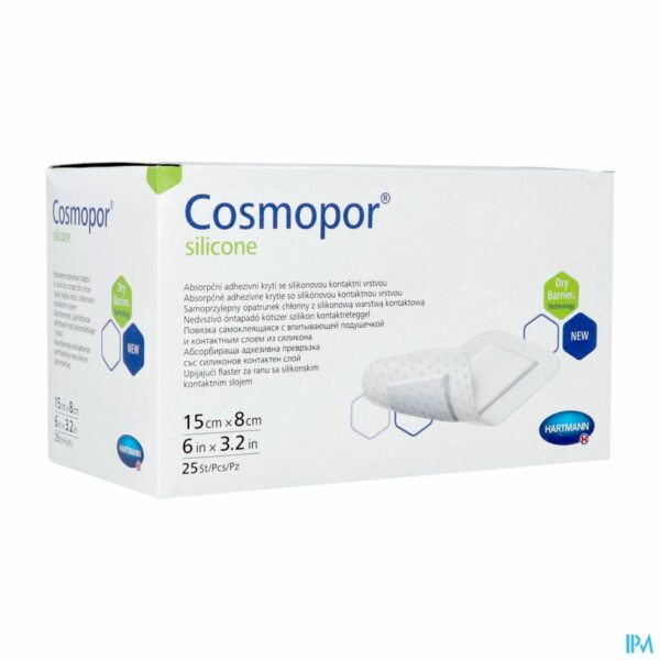 Cosmopor silicone 15x8cm      25 p/s