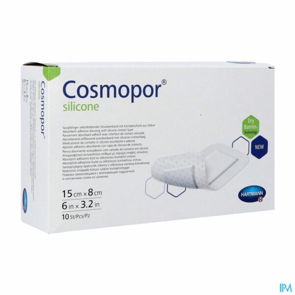 Cosmopor silicone 15x8cm      10 p/s