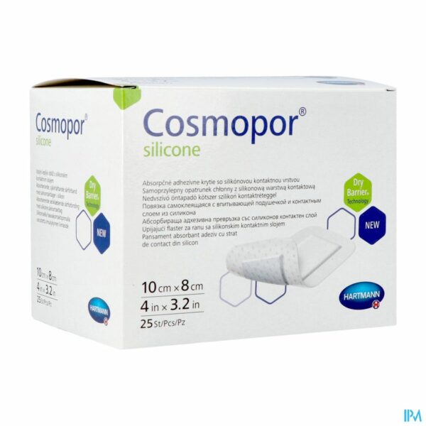 Cosmopor silicone 10x8cm      25 p/s