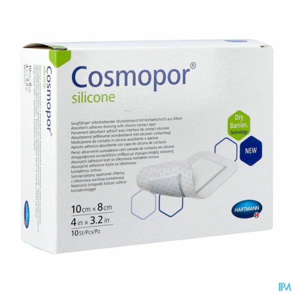 Cosmopor silicone 10x8cm      10 p/s