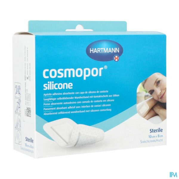 COSMOPOR SILI SELFCARE 10X8CM 5 p/s