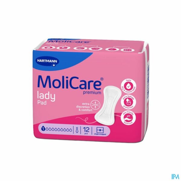 MoliCare Premium lady Pad 1D  12 p/s