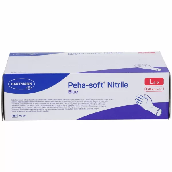 PEHA-SOFT nitrile blue L     150 p/s