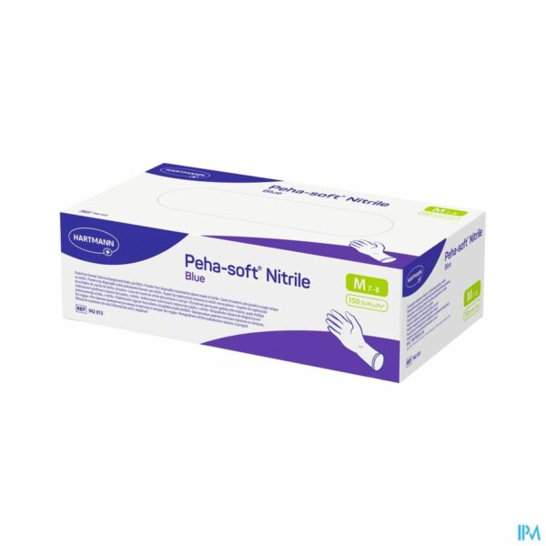 PEHA-SOFT nitrile blue M      150 p/s