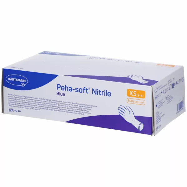 PEHA-SOFT nitrile blue XS     150 p/s