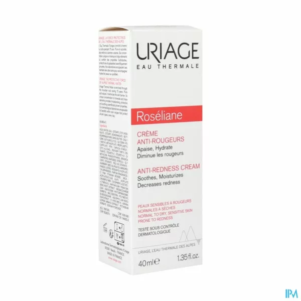 Uriage Roseliane Creme Anti Roodheid Tube 40ml