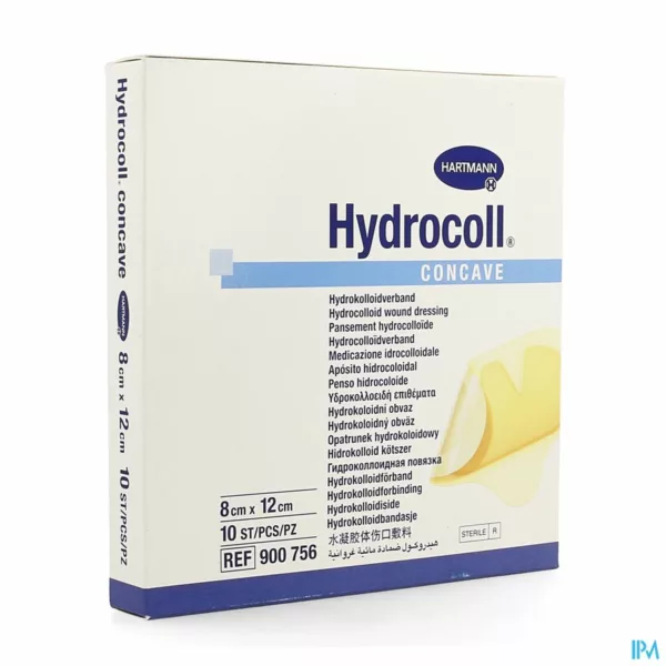 HYDROCOLL concave 8x12cm st.  10 p/s