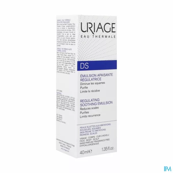 Uriage Ds Emuls Regulerende Verzorging Tube 40ml