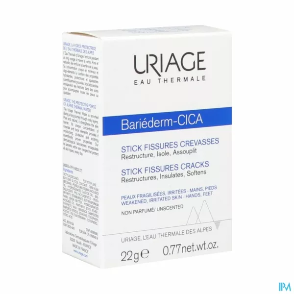 Uriage Bariederm Kloven-barsten Stick 22g