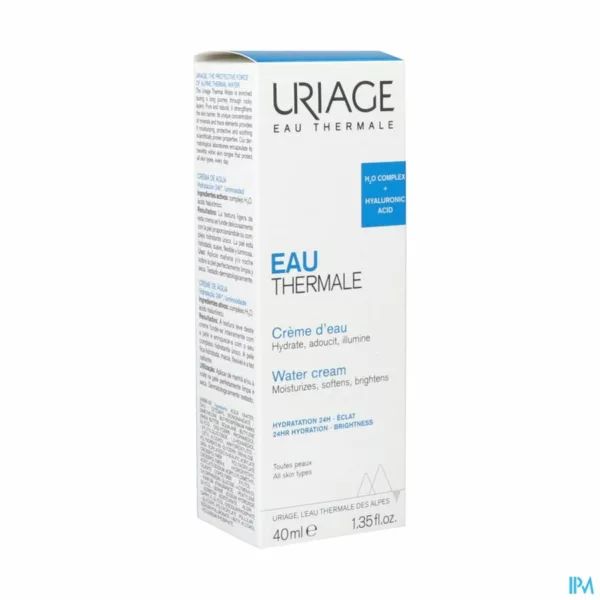 Uriage Thermaal Water Creme Licht Water 40ml