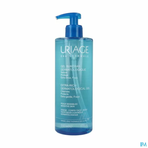 Uriage Gel Overvet Vloeibaar Dermato 500ml